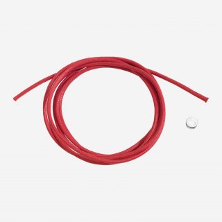 Dodo - Cordino Spesso - Cotone Rosso - Sigillo Argento