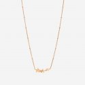 Dodo - Collana Stellina - Oro Rosa 9K - 3 Stelle