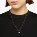 Dodo - Ciondolo Farfalla - Oro Rosa 9K - Cordino Nero