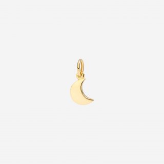 Dodo - Ciondolo Luna - Oro Bianco 18K - Modello Piccolo