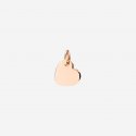 Dodo - Ciondolo Cuore - Oro Rosa 9K - Modello Grande