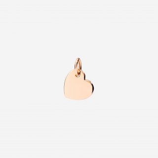 Dodo - Ciondolo Cuore - Oro Rosa 9K - Modello Grande