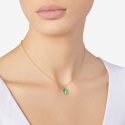 Dodo - Ciondolo Quadrifoglio - Oro Rosa 9K - Smalto