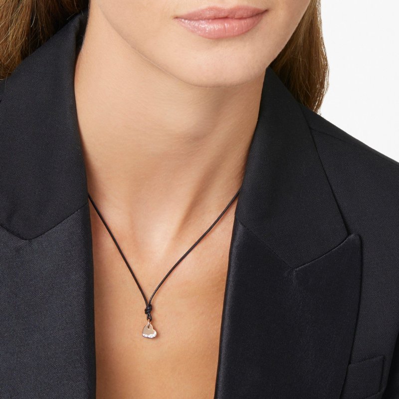 Dodo - Ciondolo Cuore Prezioso - Oro Rosa 9K - Diamanti