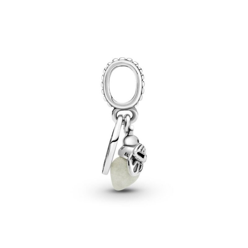 Charm Pendente Lucciola che si Illumina al Buio