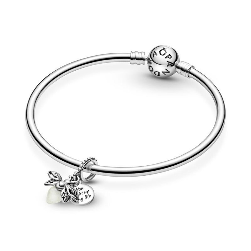 Charm Pendente Lucciola che si Illumina al Buio