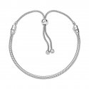 Bracciale Pandora Moments Con Maglia Snake E Chiusura Regolabile