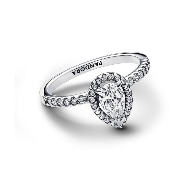 Anello Punto Luce Goccia Piccola