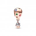 Charm Babbo Natale in Mongolfiera