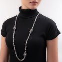 Gerardo Sacco - Collana Trottola - Argento 925 - Zirconia