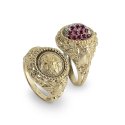 Gerardo Sacco - Anello Reverse - Oro - Rubini