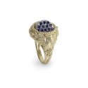 Gerardo Sacco - Anello Reverse - Oro - Zaffiri