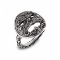 Gerardo Sacco - Anello Maschera Arcimboldo - Argento