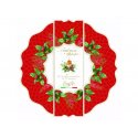 Easy Life - Tovaglietta Bacche Di Natale - 34.5×34.5 Cm