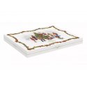 Easy Life - Vassoio Christmas - Porcellana - 40×25,5 Cm