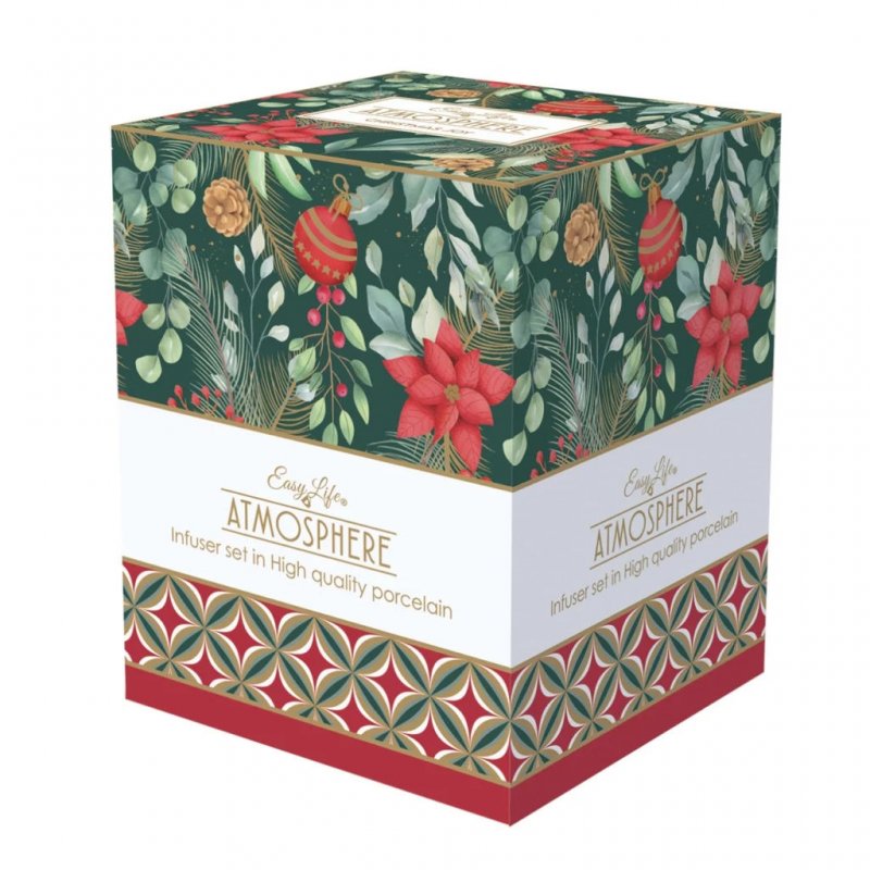 Easy Life - Tazza Christmas Joy - 350 Ml - Coperchio