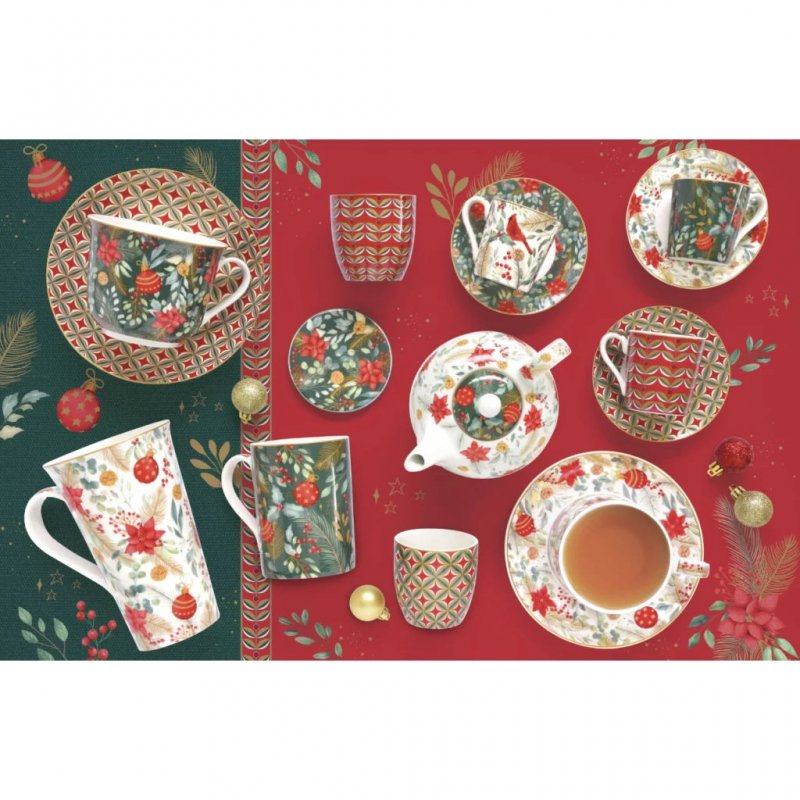 Easy Life - Tazza Christmas Joy - 350 Ml - Coperchio