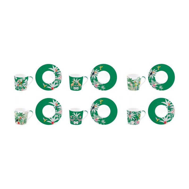 Easy Life - Set Tazzine Espresso 100 Ml - Elegante Design