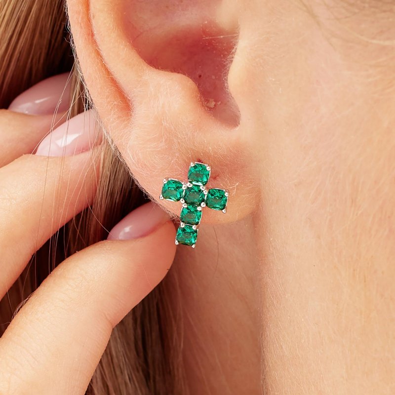 Brosway - Orecchino Fancy - Croce - Argento