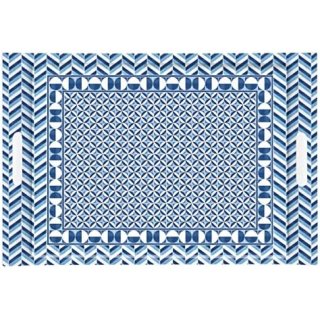 Easy Life - Vassoio Geometric Blue - Rettangolare