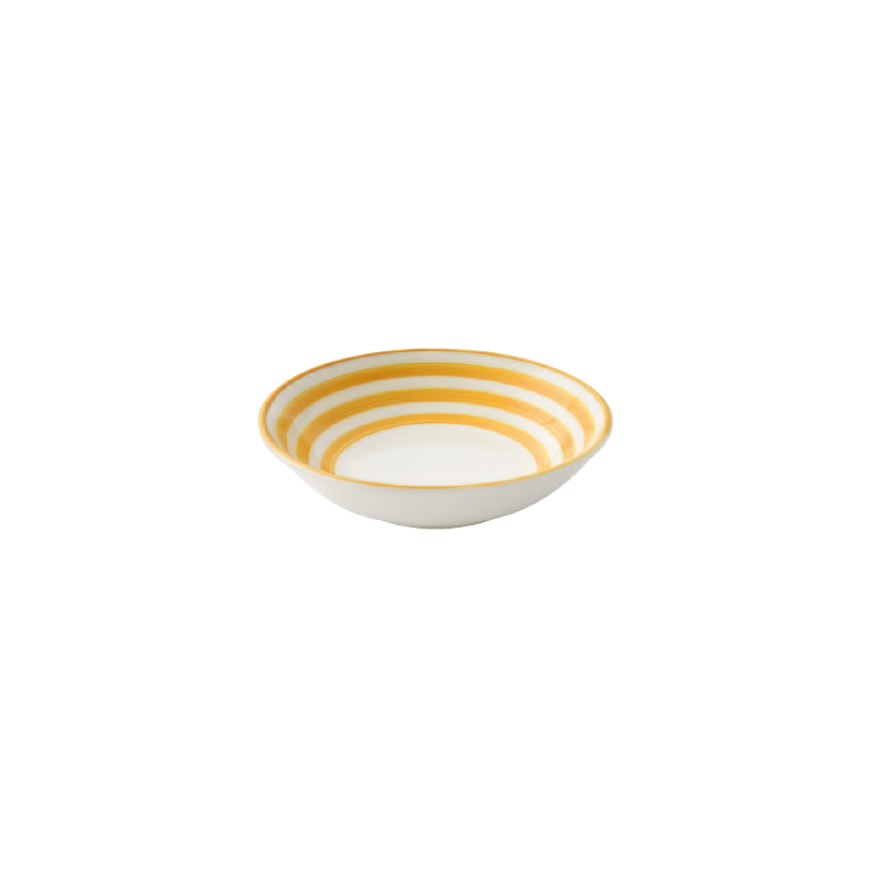Easy Life - Piatto Fondo In Ceramica - Linea Giallo