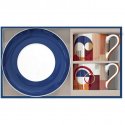 Easy Life - Set Tazze Bauhaus - Porcellana - 240Ml