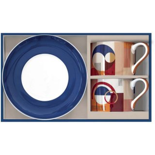 Easy Life - Set Tazze Bauhaus - Porcellana - 240Ml