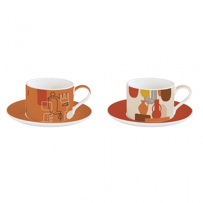 Easy Life - Set 2 Tazze Terracotta - 240Ml