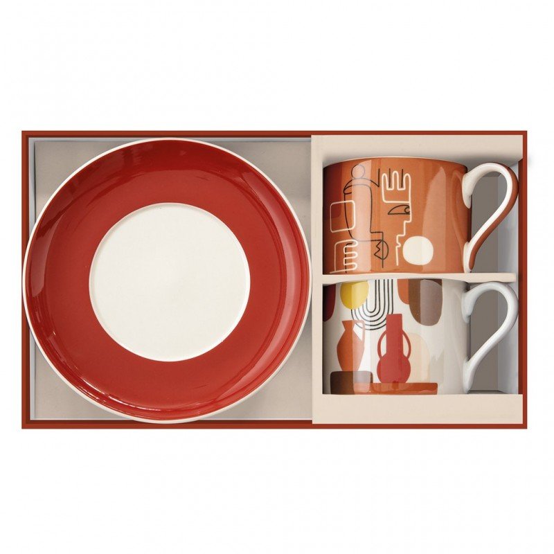 Easy Life - Set 2 Tazze Terracotta - 240Ml