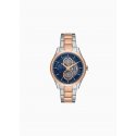 Orologio Multif Zione In Acciaio Inossidabile Bicolore