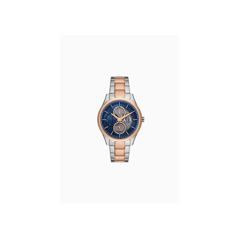 Orologio Multif Zione In Acciaio Inossidabile Bicolore