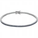 Bracciale Tennis Uomo Argento 925 Gioiello Comete Tennis