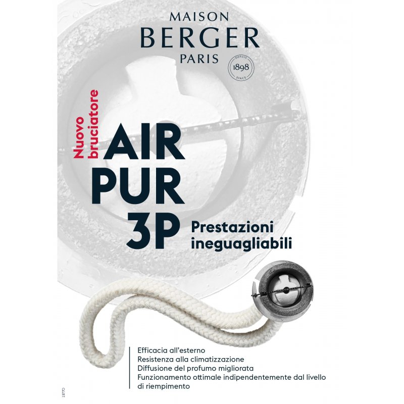 Lampe Berger - Air Pur 3P - Ricambio Stoppino