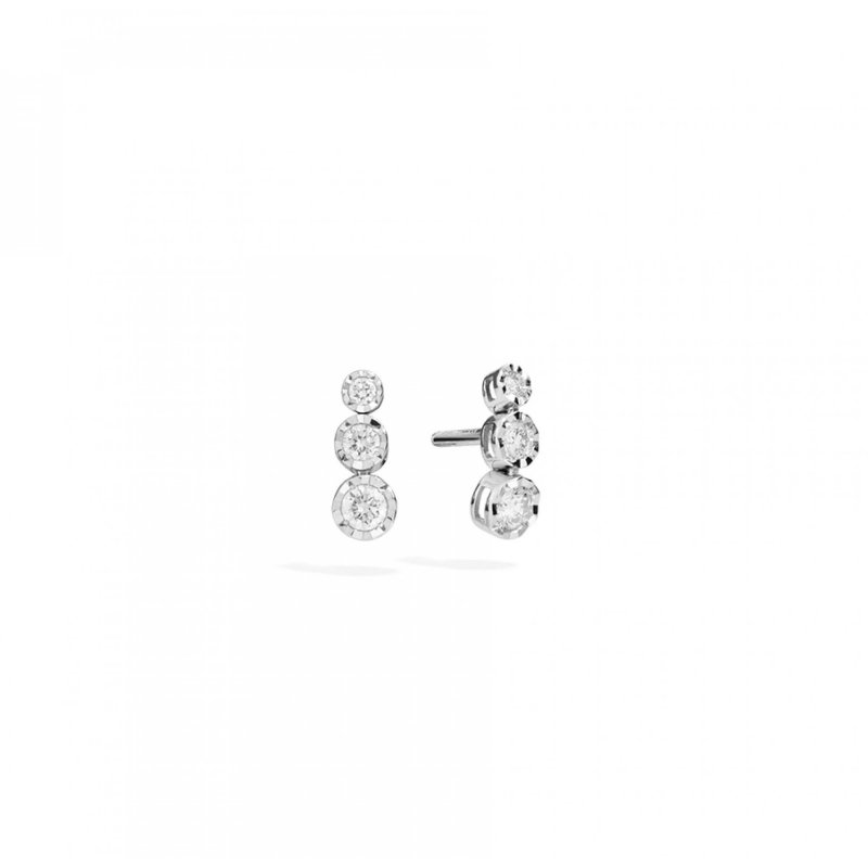 ORECCHINI TRILOGY FACE ROUND,