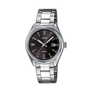 Casio Collection Argentato/Acciaio Orologio Donna Ltp-1302Pd-1A1Veg