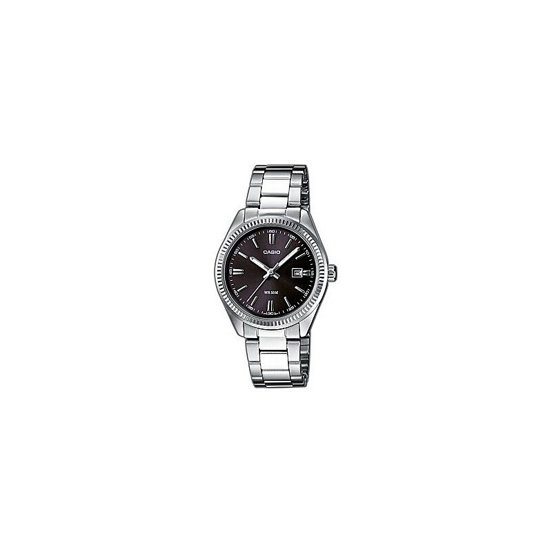 Casio Collection Argentato/Acciaio Orologio Donna Ltp-1302Pd-1A1Veg
