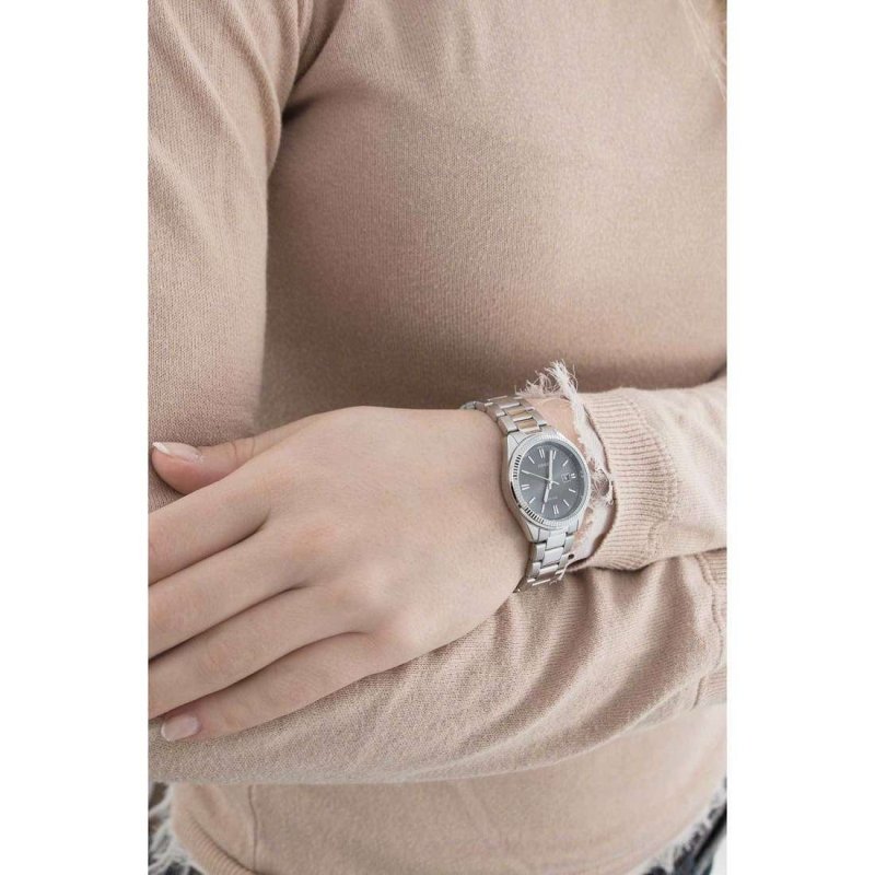 Casio Collection Argentato/Acciaio Orologio Donna Ltp-1302Pd-1A1Veg