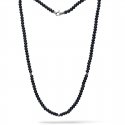 Collana Uomo Gioielli Comete Black Star Ugl 739