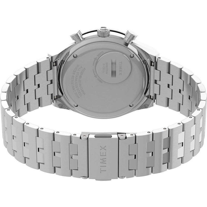Timex - Orologio Cronografo Uomo - Acciaio - Nero