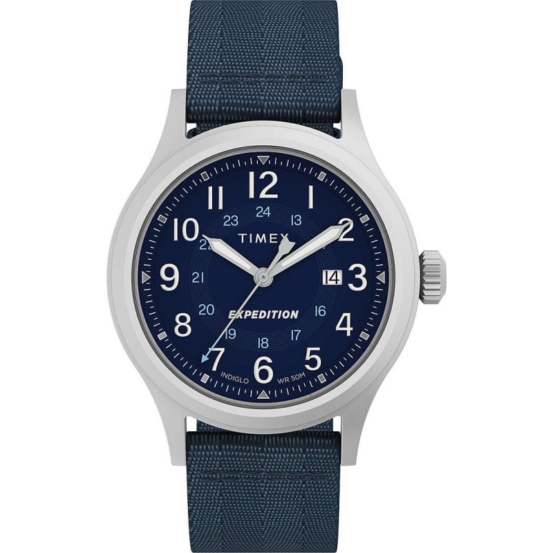 Timex - Orologio Uomo Tw2V65600 - Quadrante Blu - Eco-Friendly