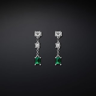 Orecchini Chiara Ferragni Brand Emerald - J19Awj18