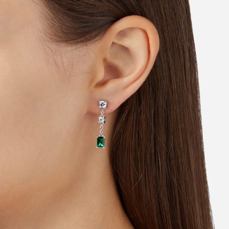 Orecchini Chiara Ferragni Brand Emerald - J19Awj18