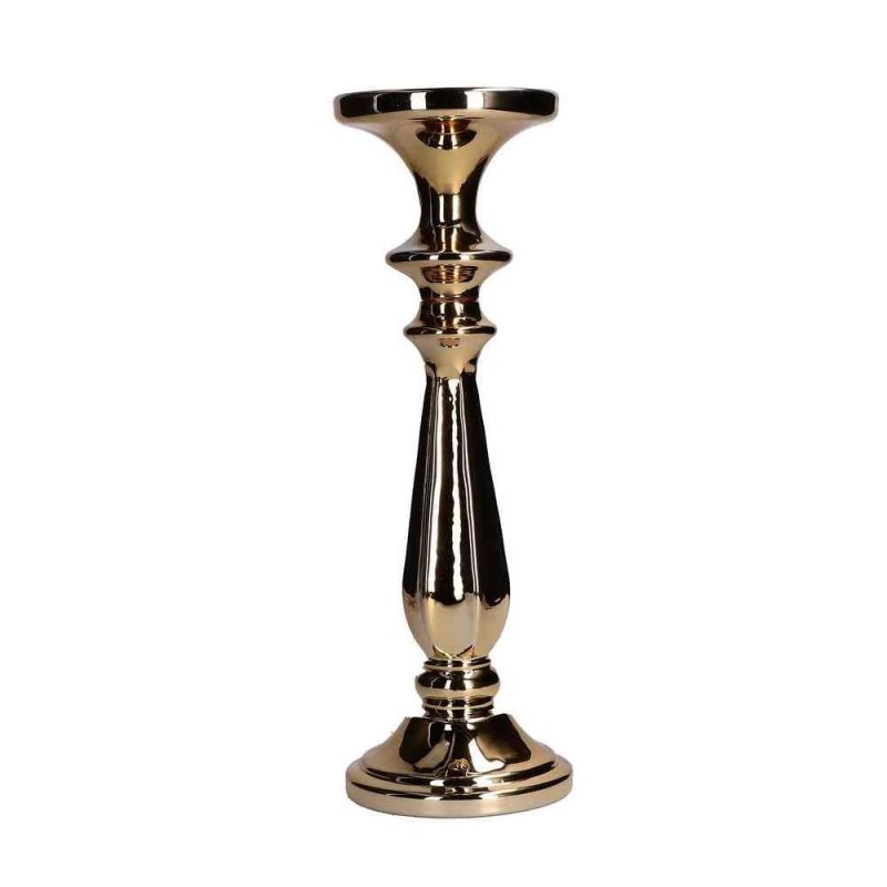 Illumino portacandela oro h30