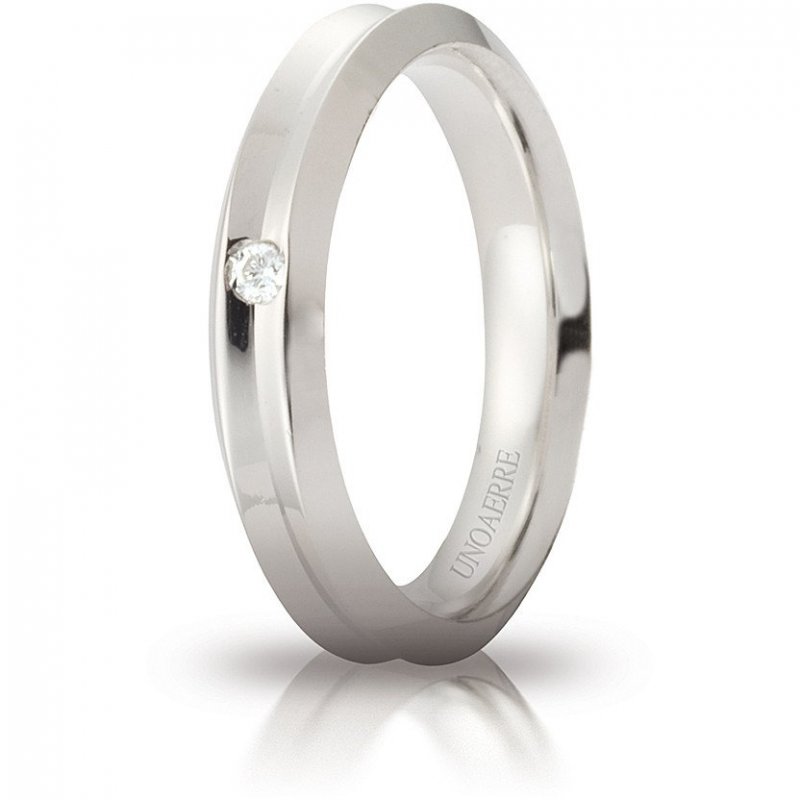 Fede Donna Gioielli Unoaerre Brillanti Promesse 40 Afc 278/001 04 17