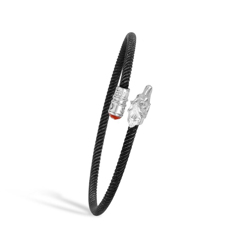 Gerardo Sacco - Bracciale Ariete - Acciaio Nero