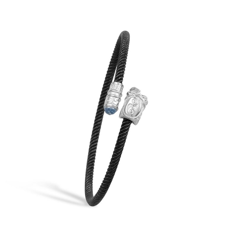 Gerardo Sacco - Bracciale Zodiaco Cancro - Acciaio Nero
