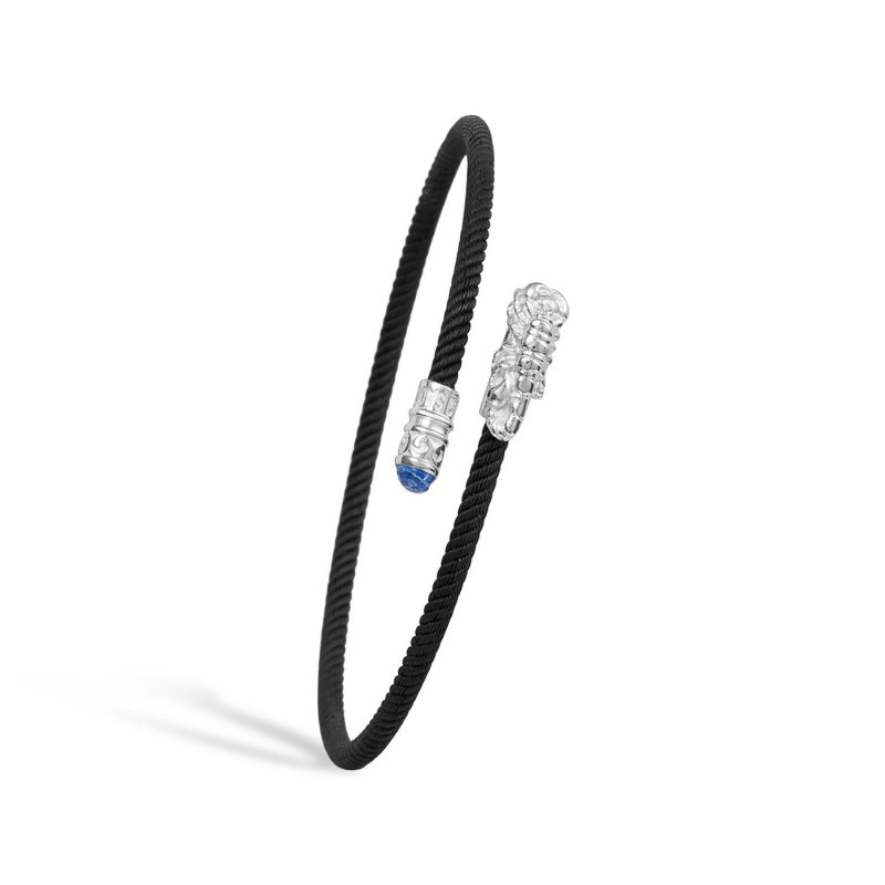 Gerardo Sacco - Bracciale Scorpione - Acciaio Nero