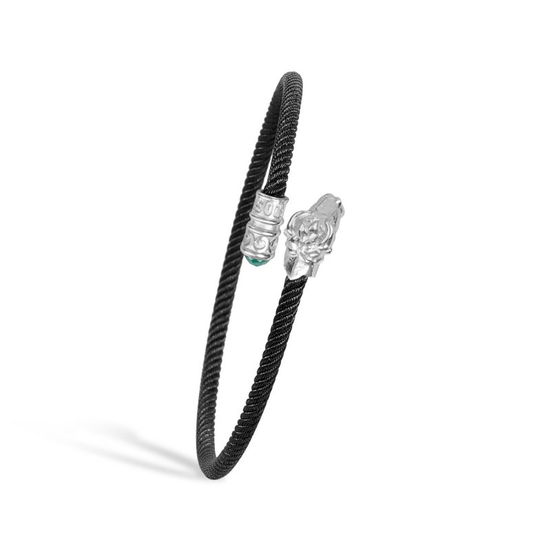 Gerardo Sacco - Bracciale Zodiaco Toro - Acciaio Nero