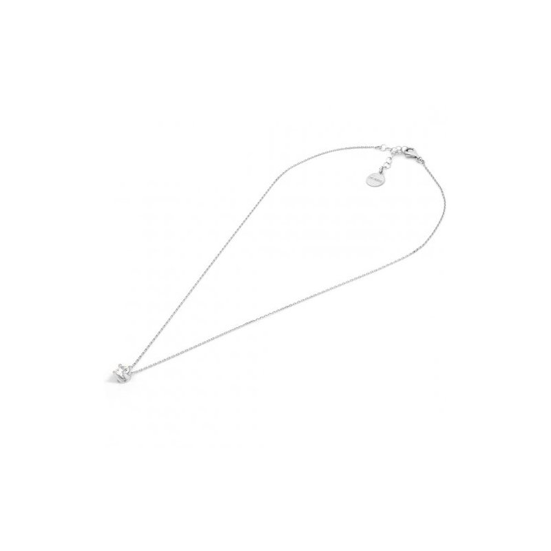 Collana Cubic Zirconia In Argento Bianco