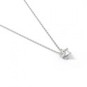 Collana Cubic Zirconia In Argento Bianco